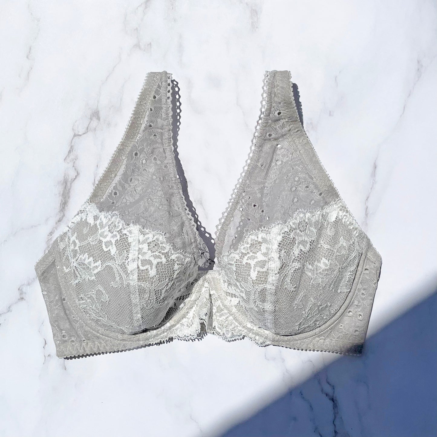 Jasmine Gray Underwire Bra