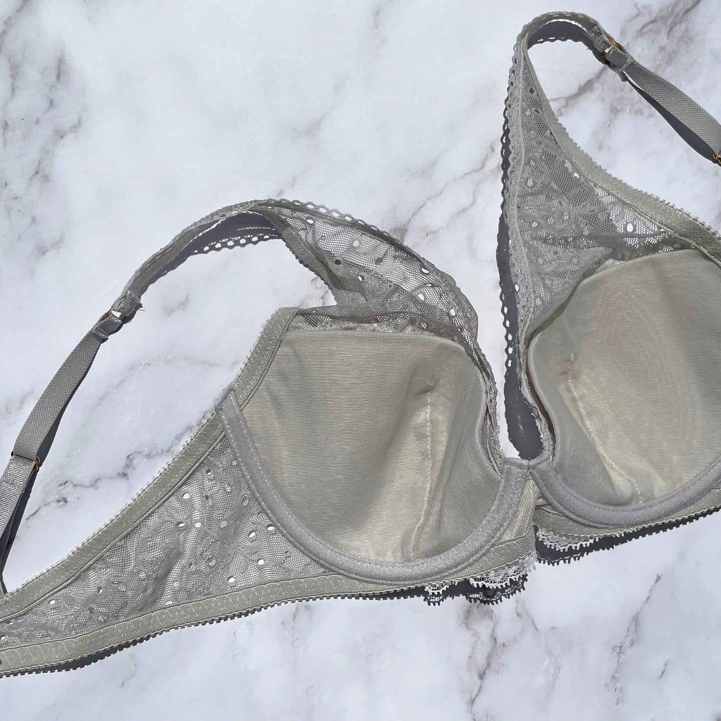 Jasmine Gray Underwire Bra