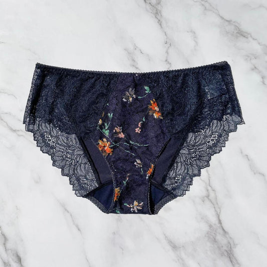 Night Garden Bikini｜Navy