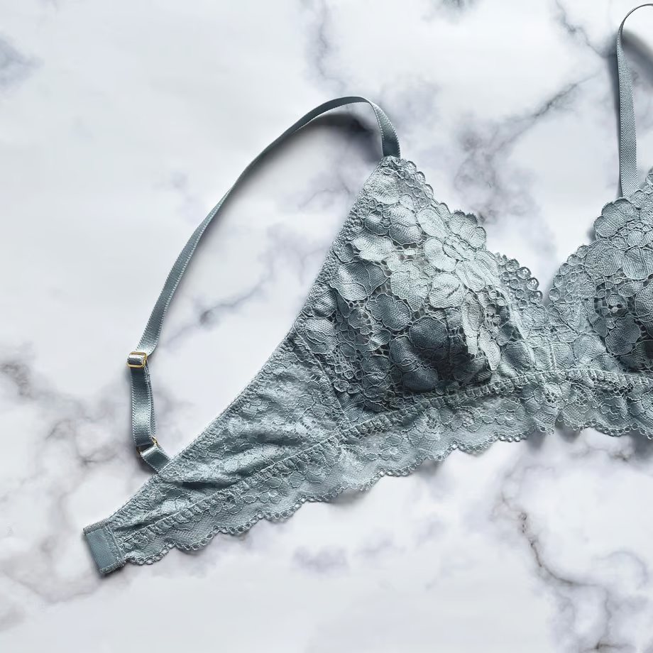 Peony Blue Bralette