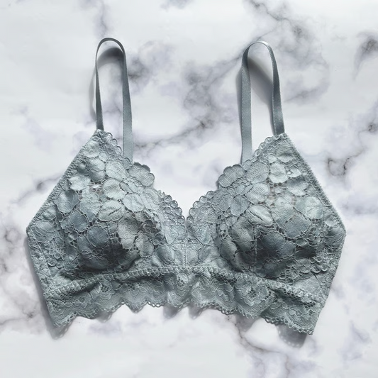 Peony Blue Bralette