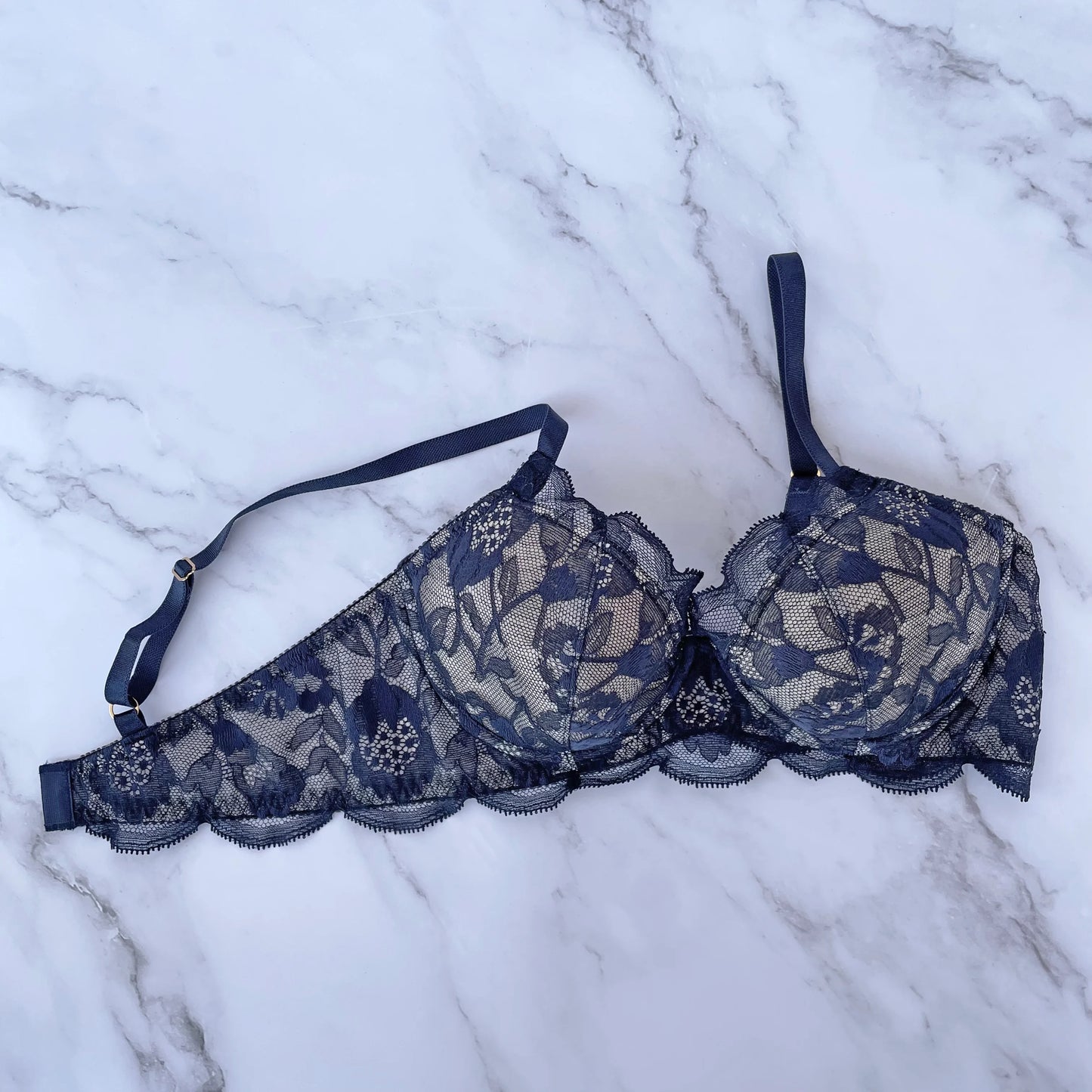 Protea Navy Underwire Bra