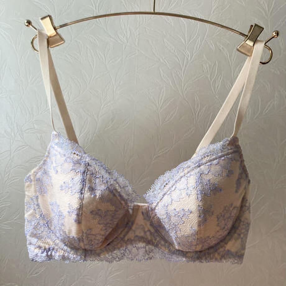 SALE Poppy Lavender Underwire Bra