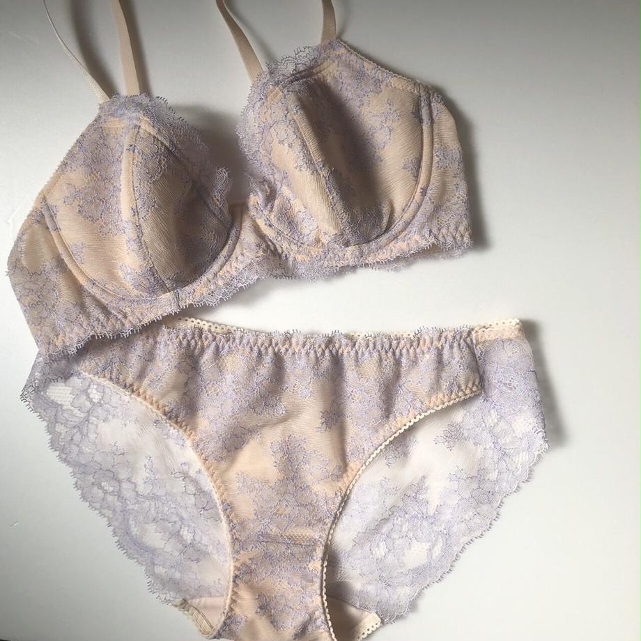 SALE Poppy Lavender Underwire Bra