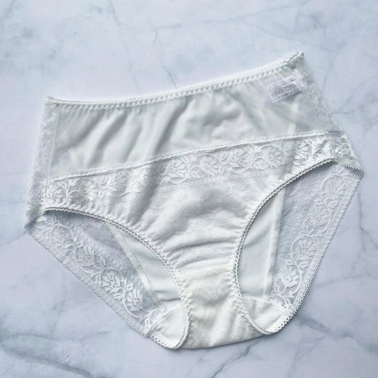 Freesia White High Waist Bikini