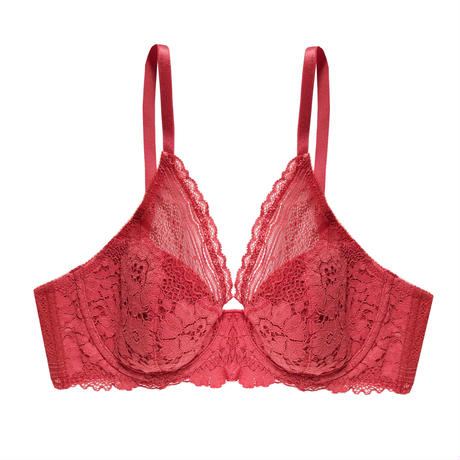 SALE Plum Orange Underwire Bra