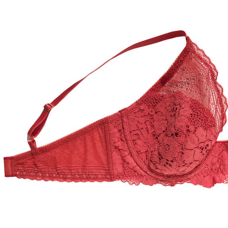 SALE Plum Orange Underwire Bra